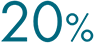 20％