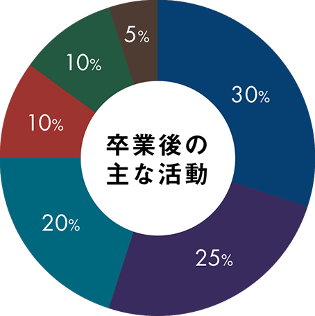 卒業後の主な活動