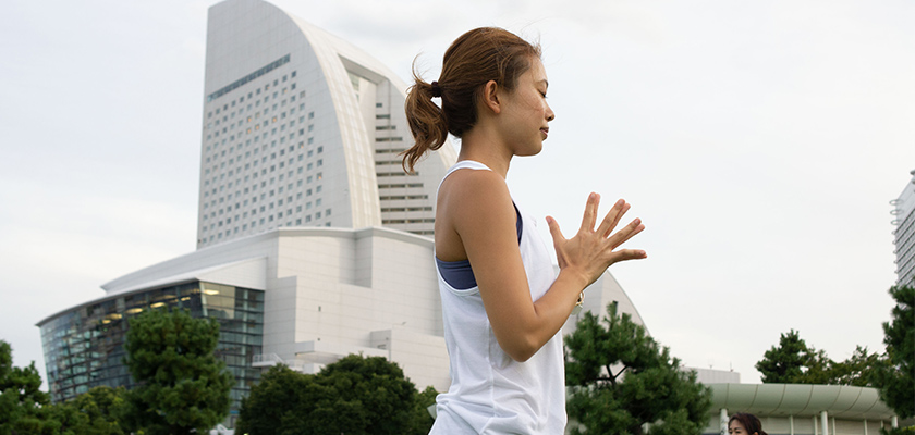 ビーチ de Yoga