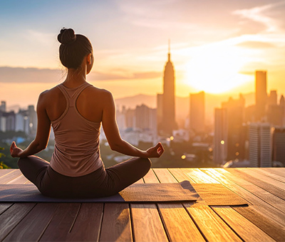 2025年の煩悩を清め、サンカルパで新年の幸せを願う ～108回太陽のマントラ礼拝～