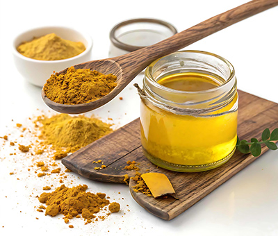 黄金のセルフケアシリーズⅠ　～ギーから作るターメリックギー～